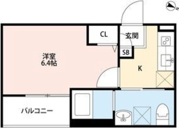 姫島駅 徒歩5分 3階の物件間取画像